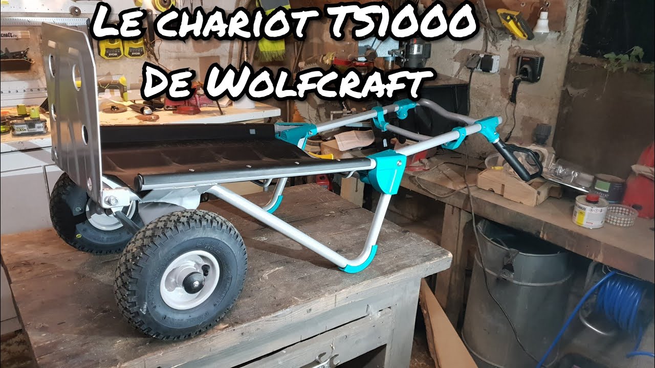 Diable et Chariot, Système de transport TS2500 Wolfcraft