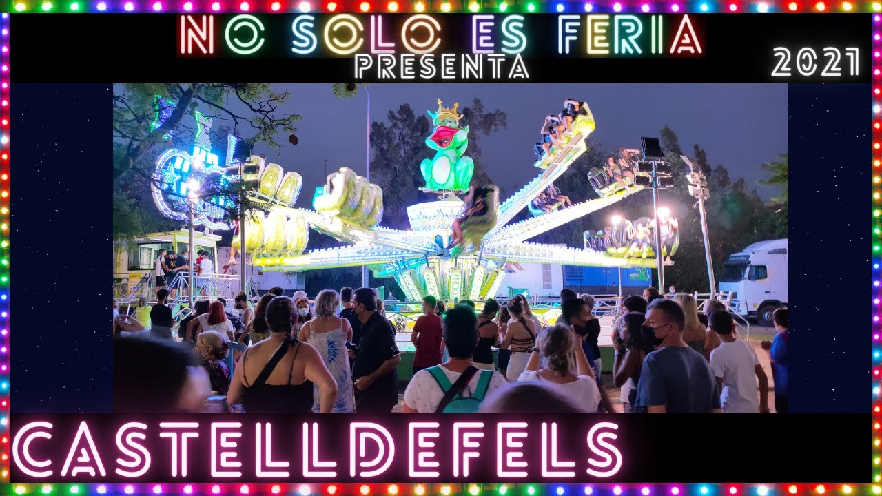 Reportaje - Feria de Castelldefels 2021 - Fiesta mayor de castelldefels Documental feria