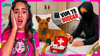 O CACHORRO DE RUA QUE ADOTAMOS FOI PARA O HOSPITAL E O VERDADEIRO DONO DELE APARECEU