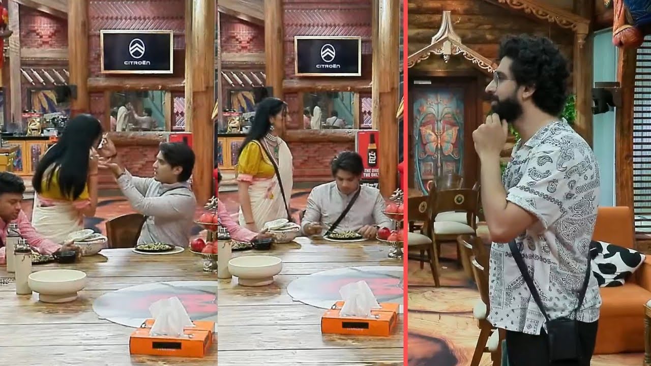 Tanya Mittal Ko Mirdul Ke Hato Se Khana Khata Hua Dekh Kar Amaal Malik Aaya Ghusa, Bigg boss 19 live