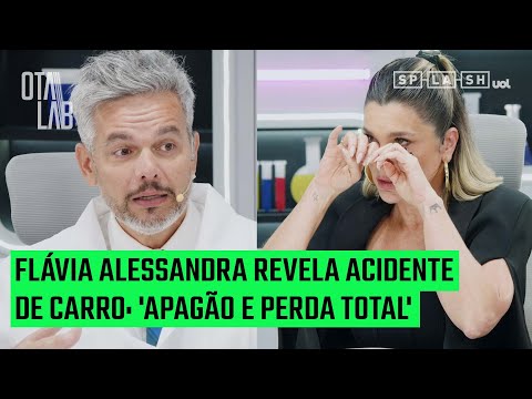 Flávia Alessandra revela que sofreu grave acidente à caminho da Globo: \"Quase morreu\"