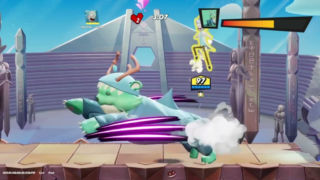 Rick vs. The Megalodog (Rifts) - MultiVersus 2024