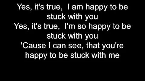 Huey Lewis Stuck With You Lyrics - Key of Bb