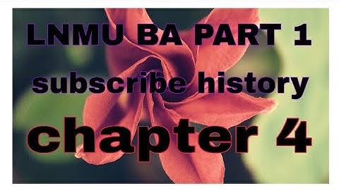 LNMU   BA PART 1 HISTORY SUBSIDIARY 2023//LNMU   BA PART 1 HISTORY SUBSIDIARY 2023