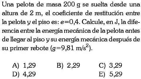 DINAMICA DE UN SISTEMA DE PARTICULAS-CHOQUES-admisión universidad-ingeniería-Física