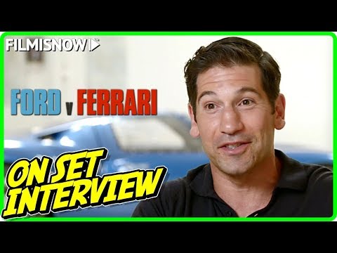 ford-v-ferrari-|-jon-bernthal-"lee-iacocca"-on-set-interview