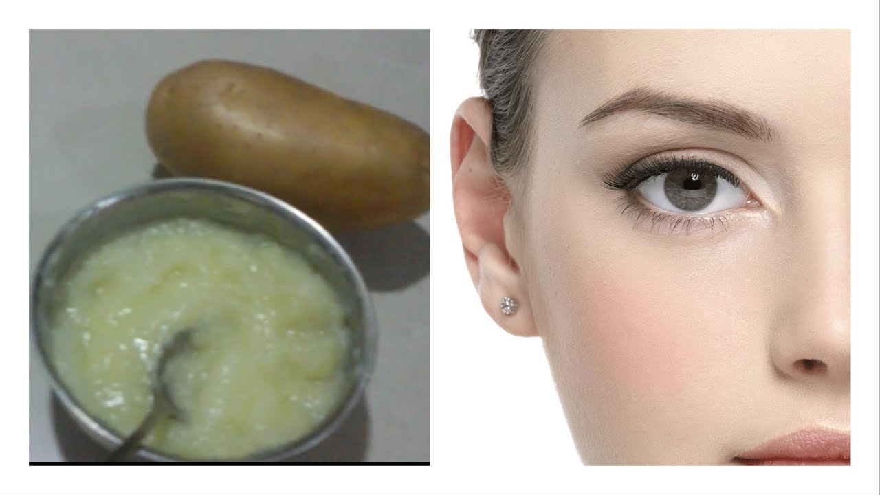 Permanent skin whitening with boil potato.fast and easy👉 YouTube