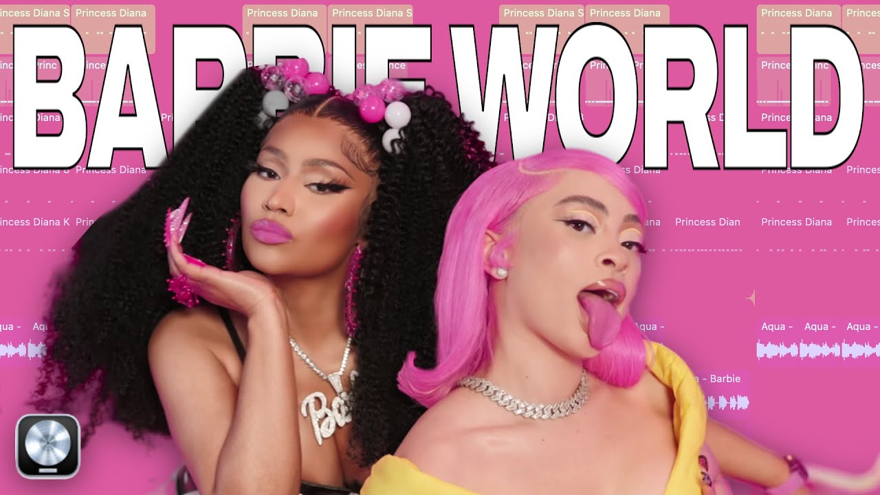 Making "Barbie World" by Nicki Minaj, Ice Spice ft. Aqua from scratch