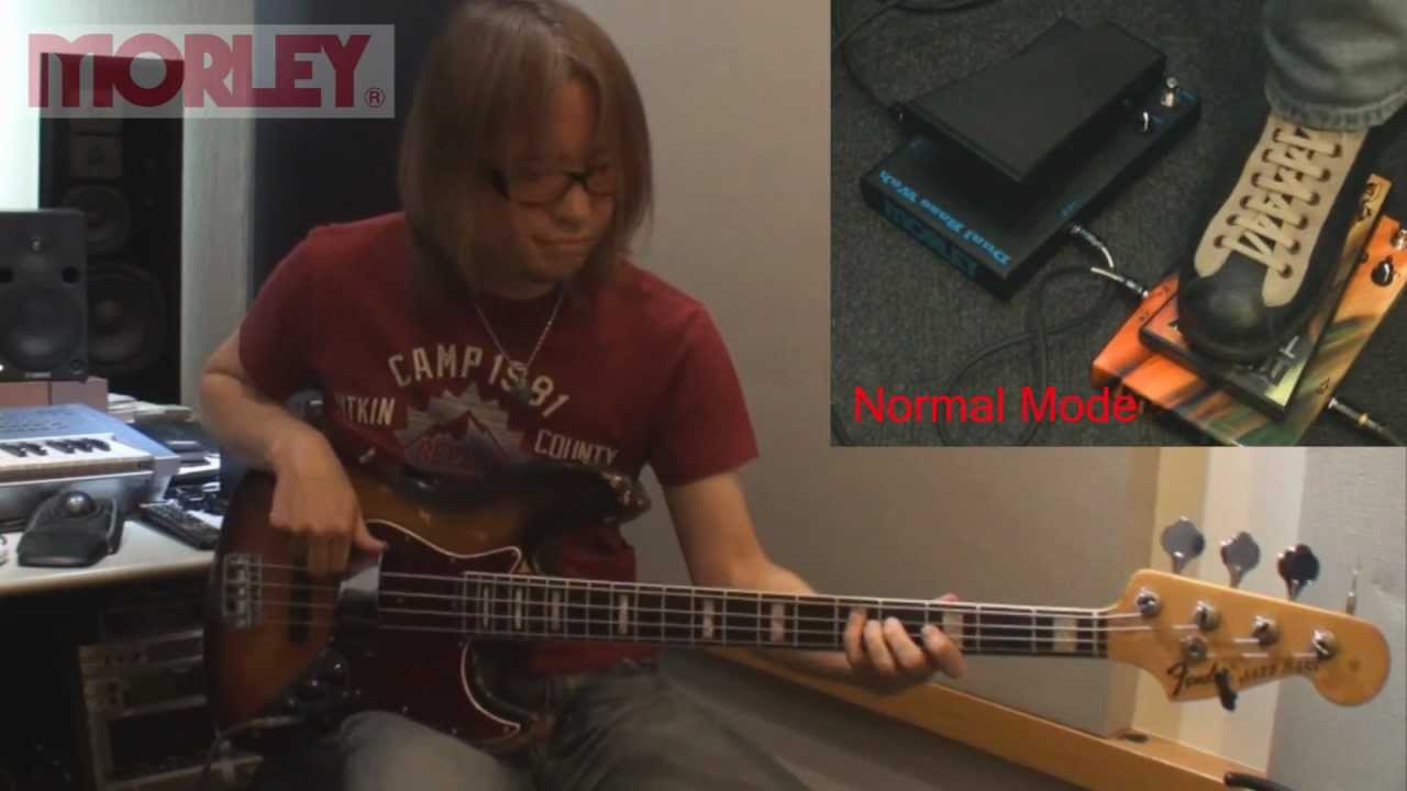 Morley-Dual Bass wah / TM Stevens Fonk Wahデモンストレーションビデオ