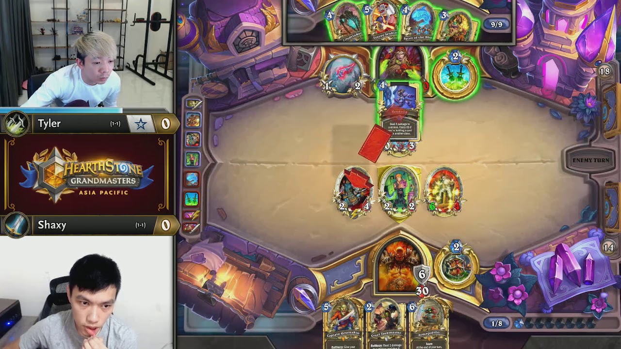 Shaxy Tyler vs Shaxy - Hearthstone Grandmasters Asia-Pacific S2 2019 - Week 2 ...