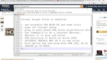 How to upgrade or recover MacBook Pro Air IMac os x with SMART error