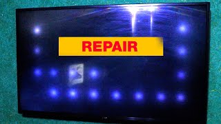 How to remove white spots on LG LED TV screen. (BACKLIGHT REPAIR, glare on the SCREEN). DIY at home screenshot 2