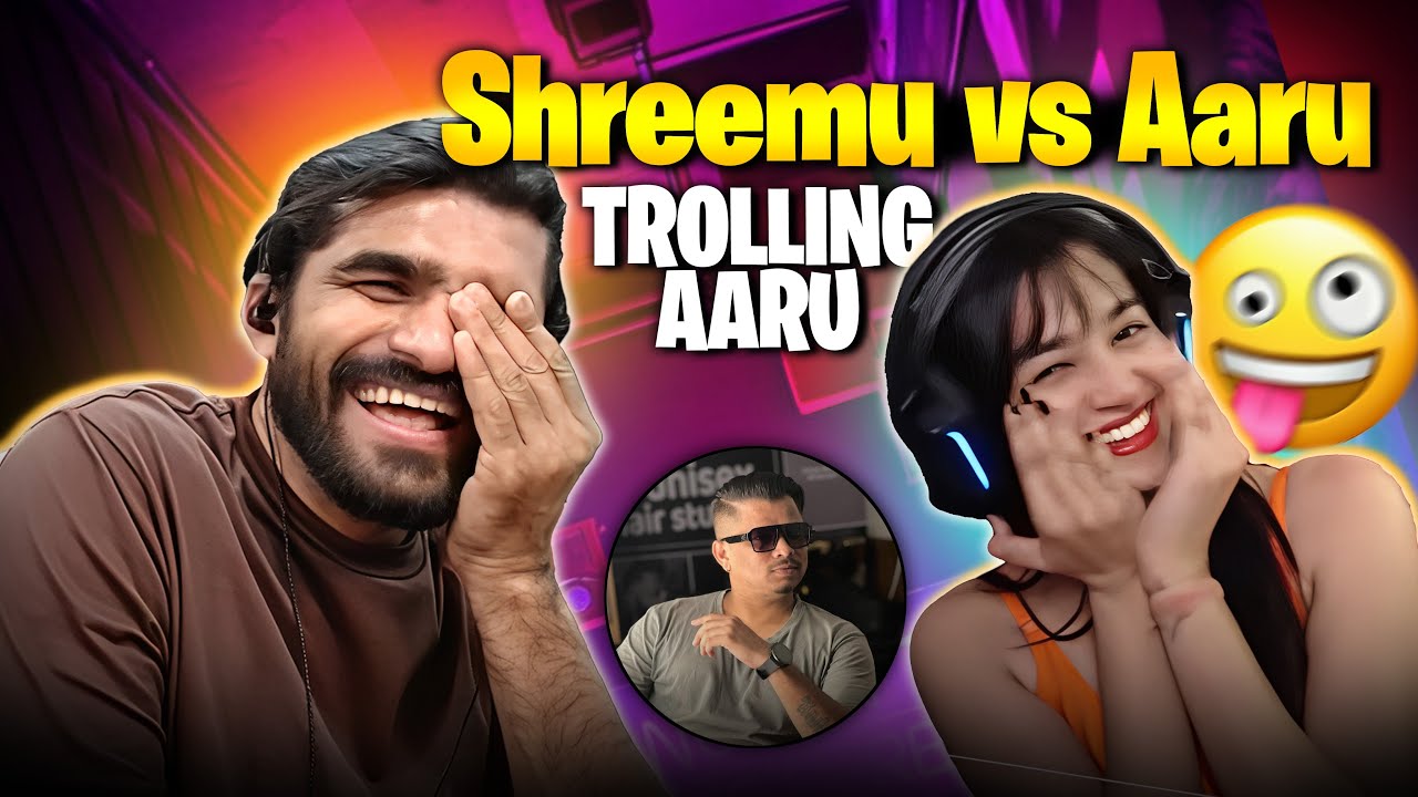 Shreemu vs Aarudi | Shreeman TrollIng Aaradhya