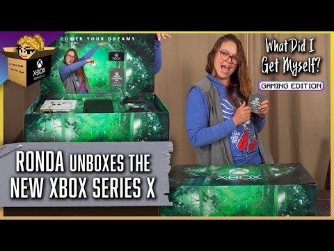 Ronda Rousey Unboxes the new Xbox Series X