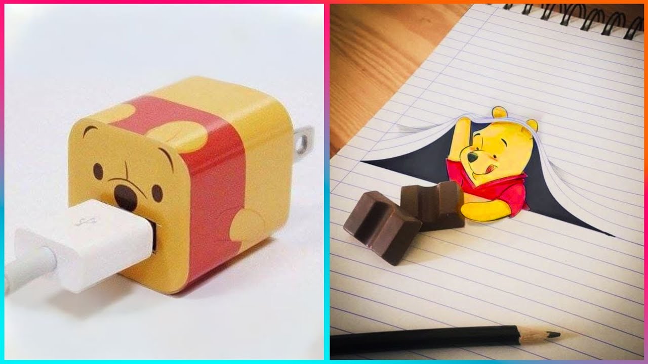 Удивительное искусство Винни -Пуха, которое находится на другом уровне