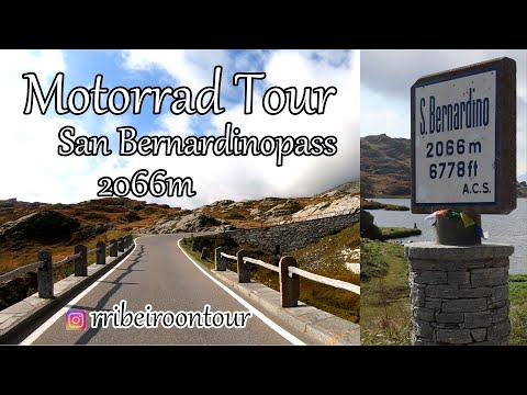 Motorradtour San Bernardinopass 2066m