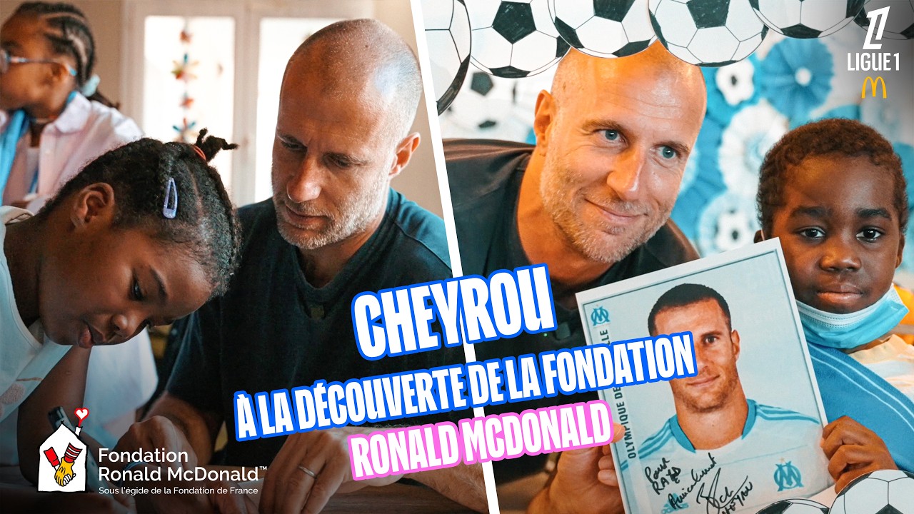 Benoit Cheyrou découvre la fondation Ronald McDonald