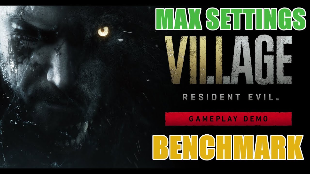 RESIDENT EVIL VILLAGE CASTLE DEMO:  2K PC MAX SETTINGS + RAYTRACING BENCHMARK 【RTX 2070 5800x】