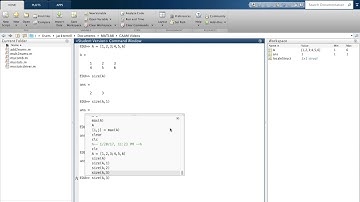 Matrices:  Size and Numel (Part 4 of 5)