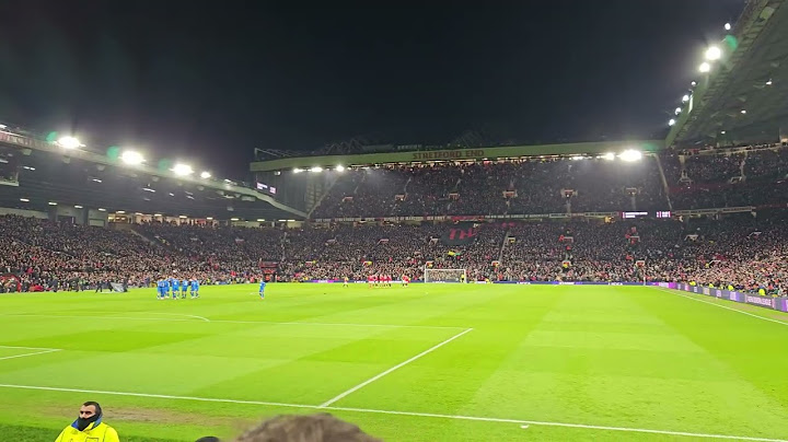 Take me home United Road. Manchester United Vs Rangers. Old Trafford.