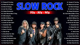 Best Slow Rock Ballads 70s 80s 90s 🌠 Slow Rock Songs 🌠 Scorpions, Aerosmith, Bon Jovi, Led Zeppelin