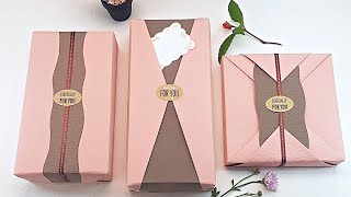 3 Easy Ways to Wrap a Gift Box | GIFT WRAPPING | I.Sasaki Original