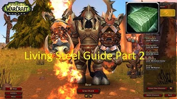 WoW - Everything you need to know about Living Steel (2/2) (Trillium Bar explained)