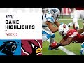 Panthers vs. Cardinals Week 3 Highlights | NFL 2019