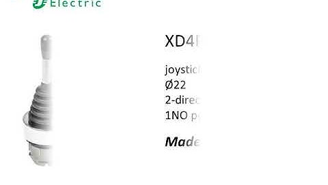 SCHNEIDER JOYSTICK CONTROLLER 2 DIRECTIONS & 4 DIRECTIONS video