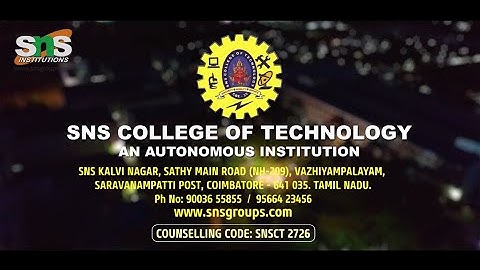 Best Engineering Colleges in Coimbatore | SNS College of Technology | SNS Institutions