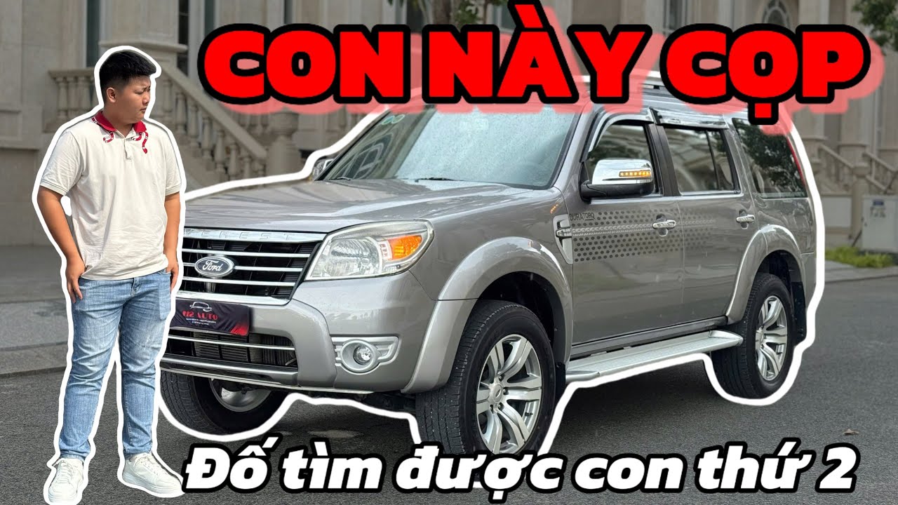 FORD EVEREST 2011 Tự Động Dầu Đi 120.000 Km Khó Kiếm Con Thứ 2 .