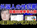 【外国人の性犯罪検挙人数推移(2005~2018)】