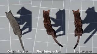 Procedural Quadruped Animation with Unreal Engine 5 - demo video