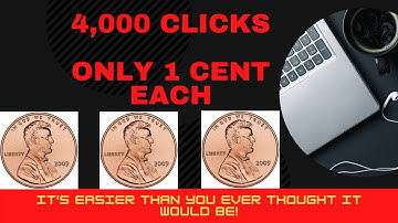 How to get 4,000 clicks to your site for a penny apiece! Great Traffic Source and New Tactic
