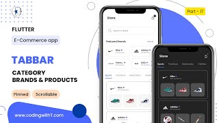 TabBar in Flutter with Scrolling Categories | Flutter eCommerce App