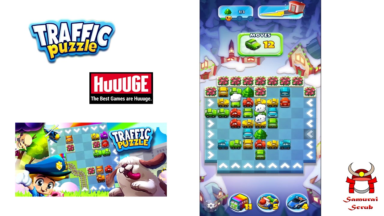 Traffic Puzzle Level 487 