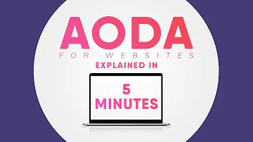 What are AODA standards?