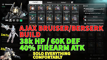 BEST SOLO AJAX BUILD SOLO EVERYTHING WITH COMFORT // The First Descendant