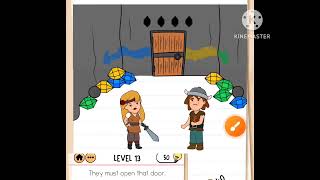 Brain Test 2 Level 13 Quest For Brainiac They Must Open That Door