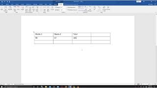 STD 5| CH 2 (COMPUTER) TABLES IN MS WORD 2016