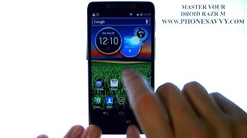 Motorola Droid Razr M - How Do I Adjust Lock Screen Timeout