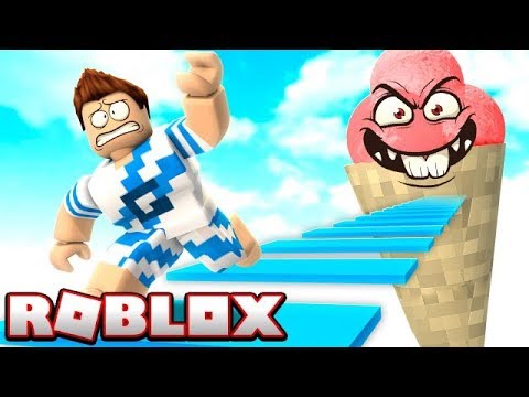 ESCAPE DO SORVETE MALVADO NO ROBLOX!! 