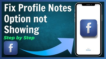 How to Fix Facebook Profile Notes Option not Showing