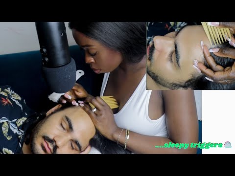 ASMR Gentle Attention | Scalp Nitpicking | soft whispers |