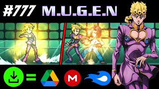 GIORNO JUS CHAR SHOWCASE + DOWNLOAD | Mugen Showcase #777