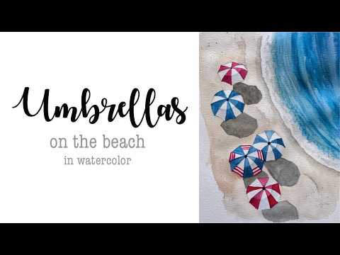 Beach Umbrellas for the 4th of July