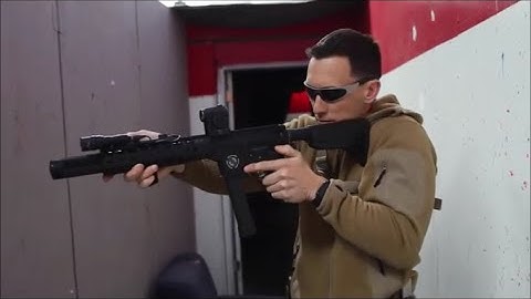 Travis Haley and our D3-9SD integrally suppressed carbine in action