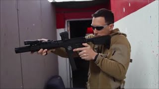 Travis Haley and our D3-9SD integrally suppressed carbine in action