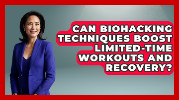 Can Biohacking Techniques Boost Limited-time Workouts And Recovery? - Millennial Health Hub