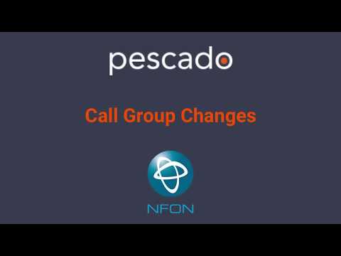 How to make Call Group changes - NFON